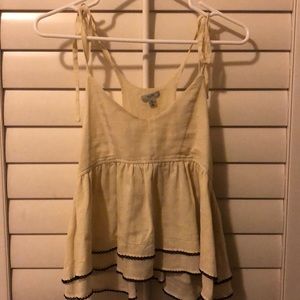 Babydoll thin strap top